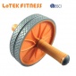 LeTEK FITNESS**静音健腹轮 健身轮 健腹轮 双轮健腹器 EG0013
